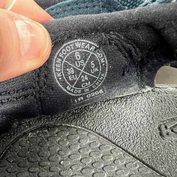 KEEN Newport H2 Comfort Sandals Mens 6 Green Black Adjustable Strap Hiking Shoes - Picture 10 of 10